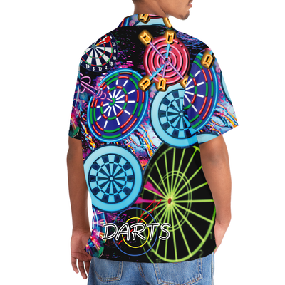 Dart Neon Hawaiian Shirt