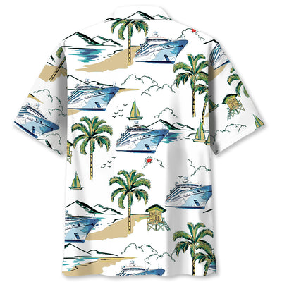 Palm Family Cruise Hawaiian Shirt