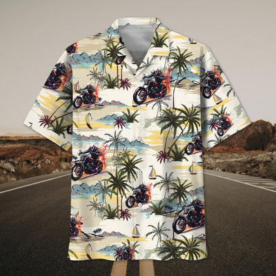 Tropical Biker Hawaiian Shirt