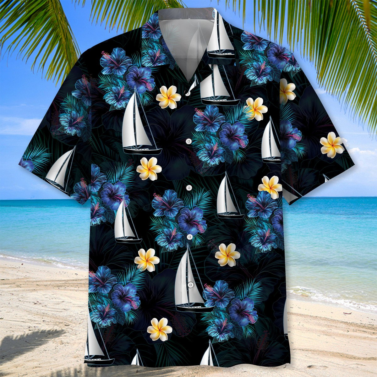 Sailboat Hawaiian Shirt