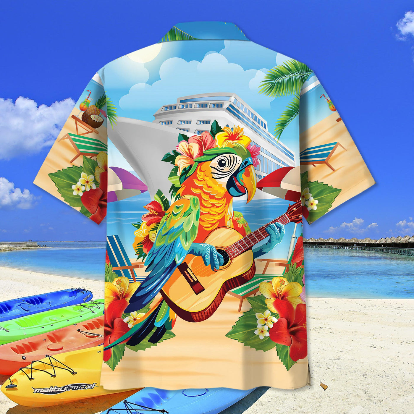 Parrot Cruise Aloha Hawaiian Shirt