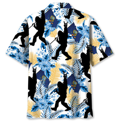 Bigfoot Idaho Proud Hawaiian Shirt