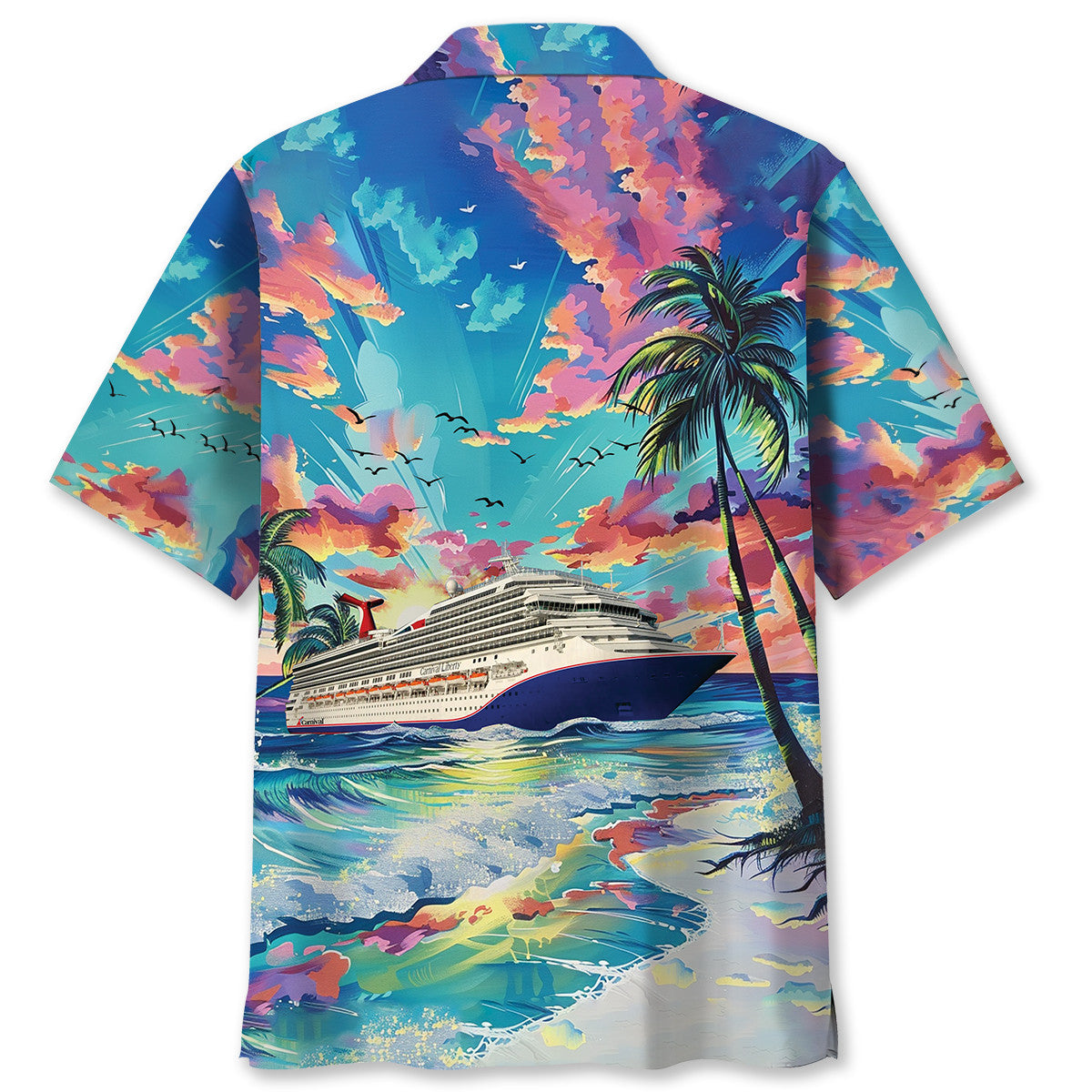 Cruise Cloudy Sky Hawaiian Shirt