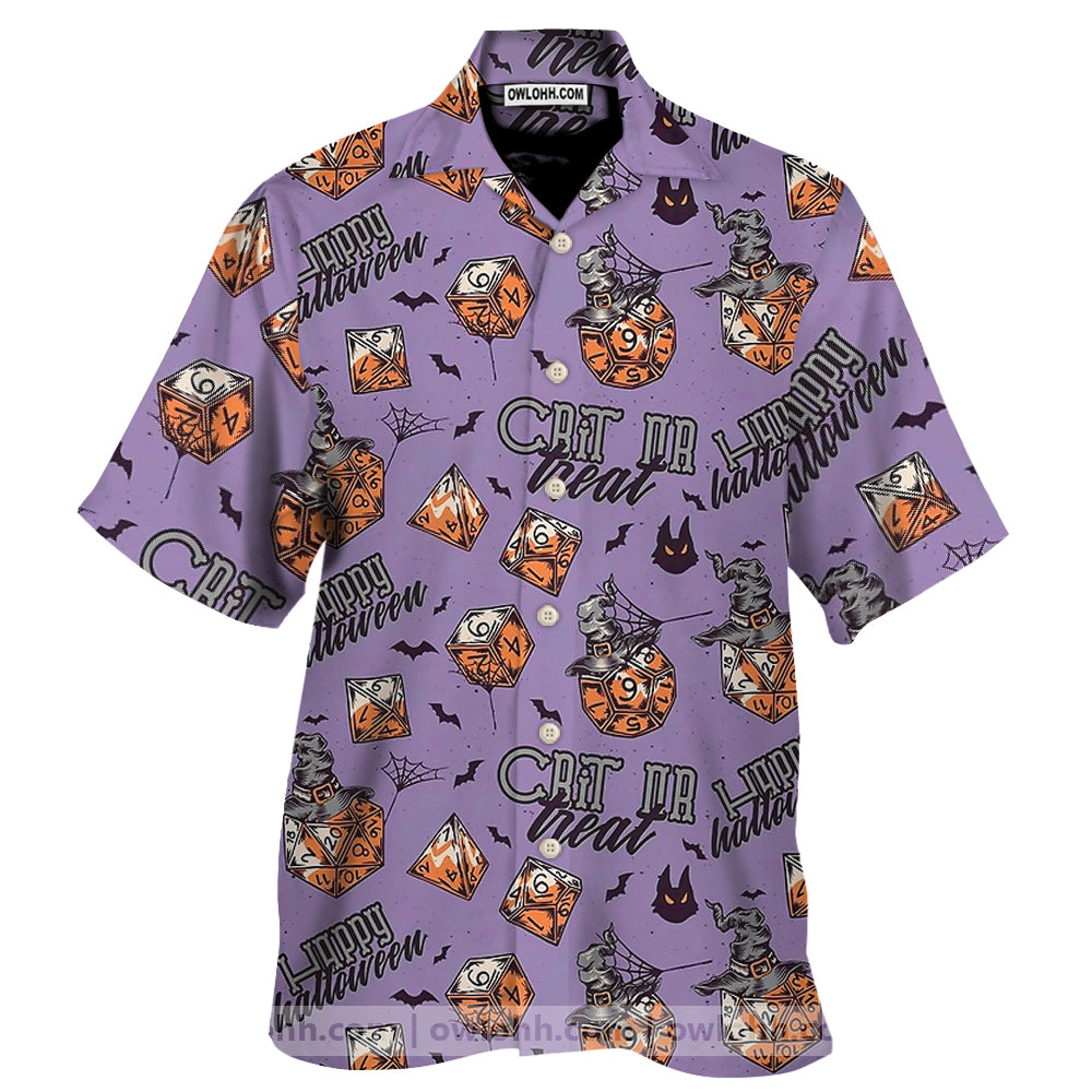 DnD Crit Or Treat Happy Halloween - Hawaiian Shirt