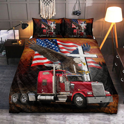 Truck Loves Eagle Amazing Style - Quilt Set