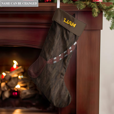 Christmas Star Wars Chewbacca Cosplay Personalized - Christmas Stocking