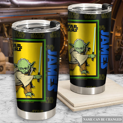 Star Wars Yoda Gift For Fan Personalized - Tumbler