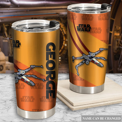 Star Wars X-Wing Gift For Fan Personalized - Tumbler