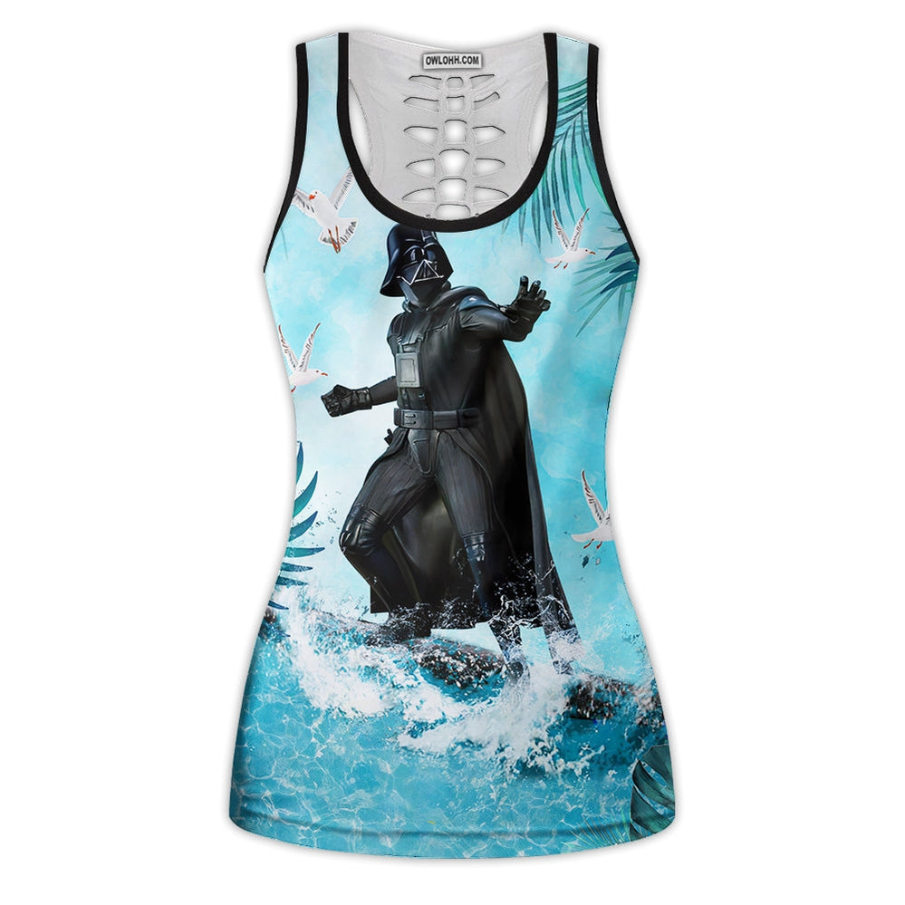 Starwars Darth Vader Surfing 02 - Tank Top Hollow