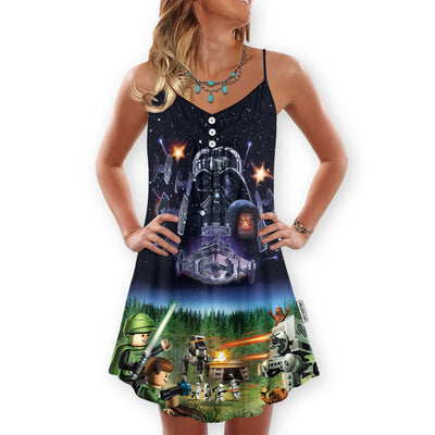 Star Wars Lego It's a Trap! - V-neck Sleeveless Cami Dress