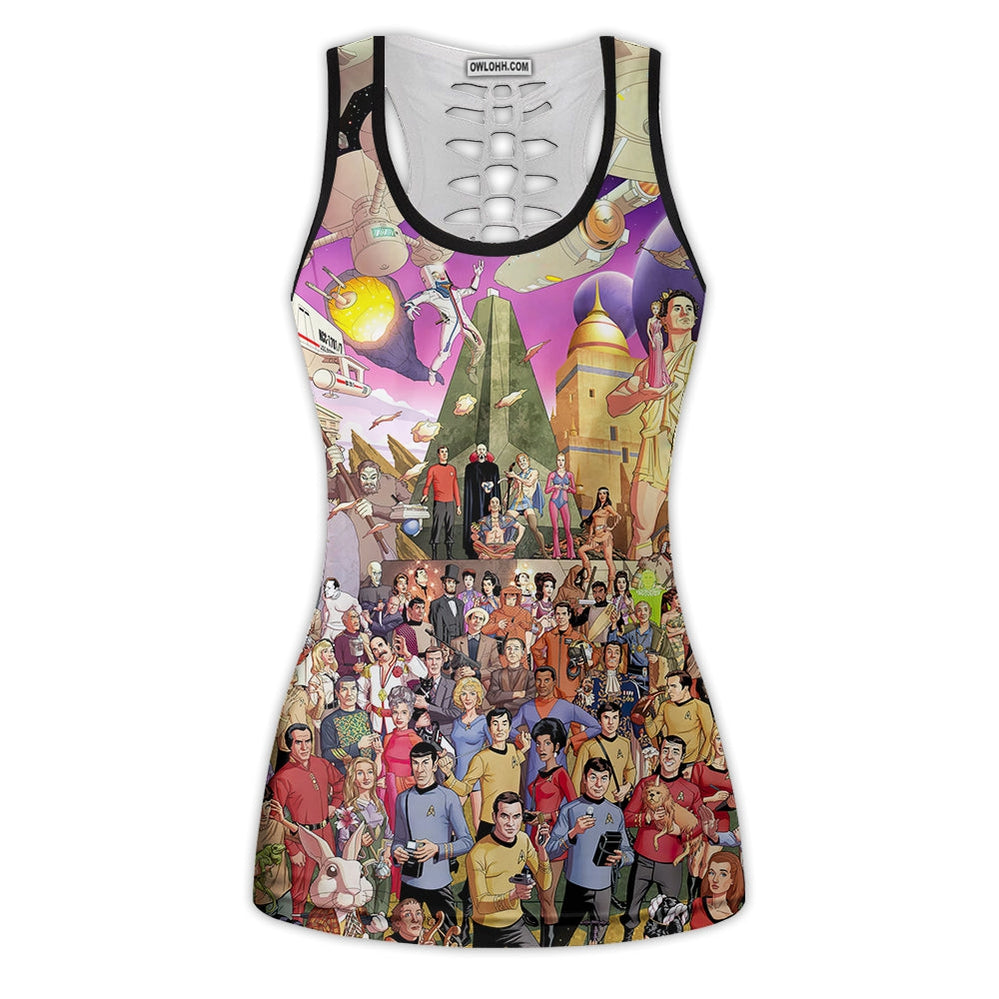 ST The Original Series 50th Anniversary Comics - Tank Top Hollow