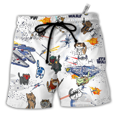 Star Wars Cats - Beach Short