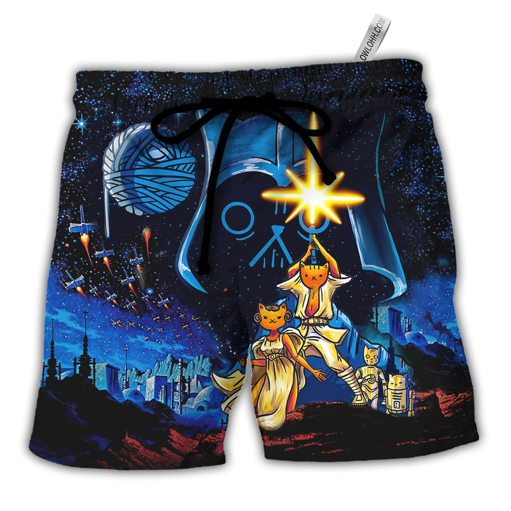 Star Wars Cat A New Hope - Beach Short