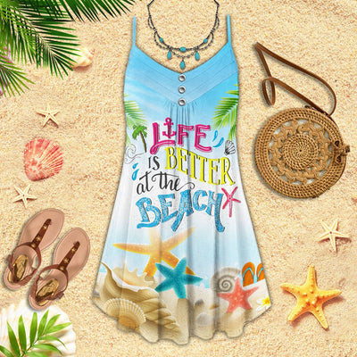 Beach Better Life - Summer Dress - Owls Matrix LTD