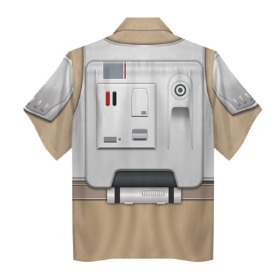 Star Wars Snowtroopers V1 Costume - Hawaiian Shirt