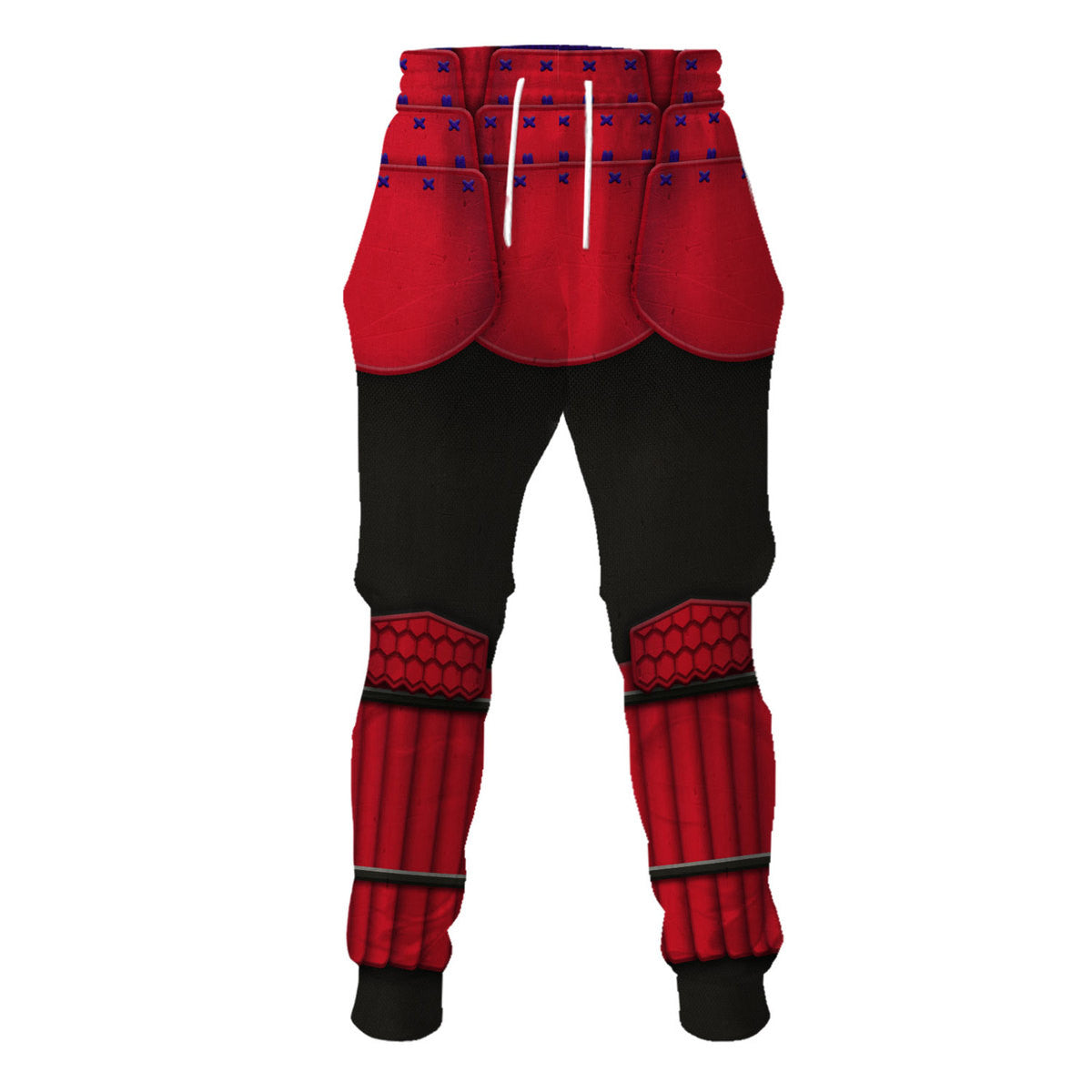 Star Wars Ashigaru Red Akazonae Koyal Guard Costume - Hoodie + Sweatpant