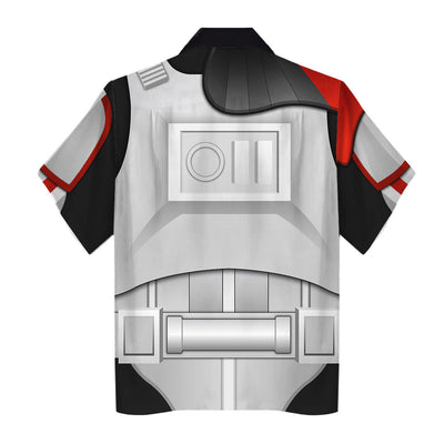 Star Wars Incinerator Troopers Costume - Hawaiian Shirt