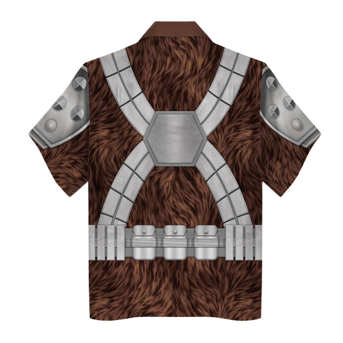 Star Wars Black Krrsantan, Brown Costume - Hawaiian Shirt