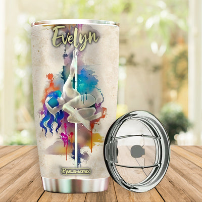 Pole Dance In My Heart In Night Personalized - Tumbler - Owls Matrix LTD