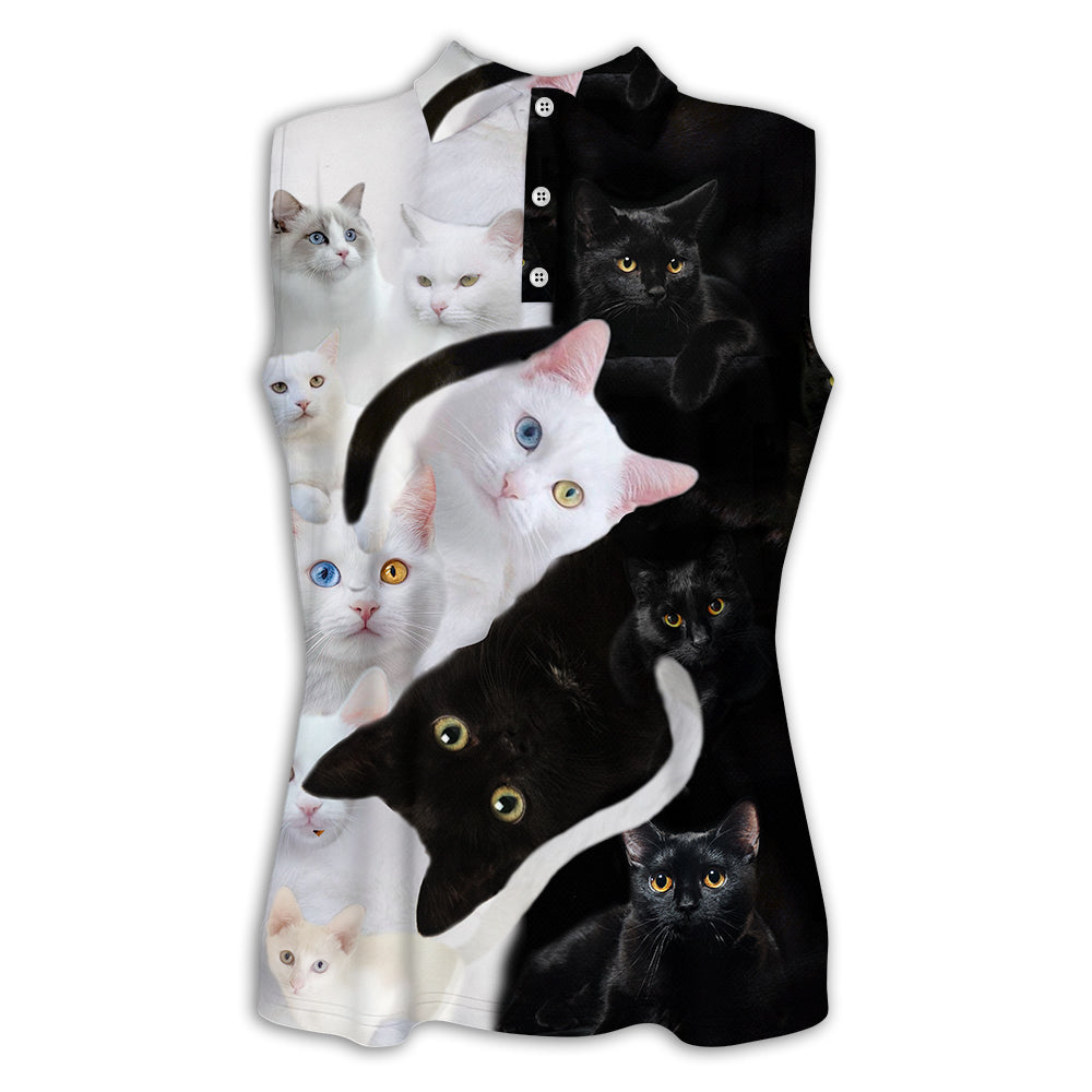 XS Cat Are Better Than - Women's Polo Shirt - Owls Matrix LTD