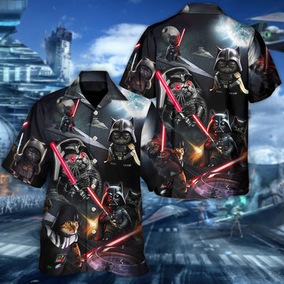 Star Wars Cat Darth Vader - Hawaiian Shirt