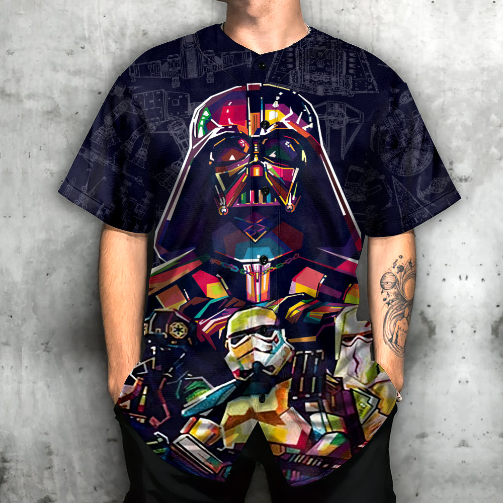 Darth Vader SW Print- Baseball Jersey