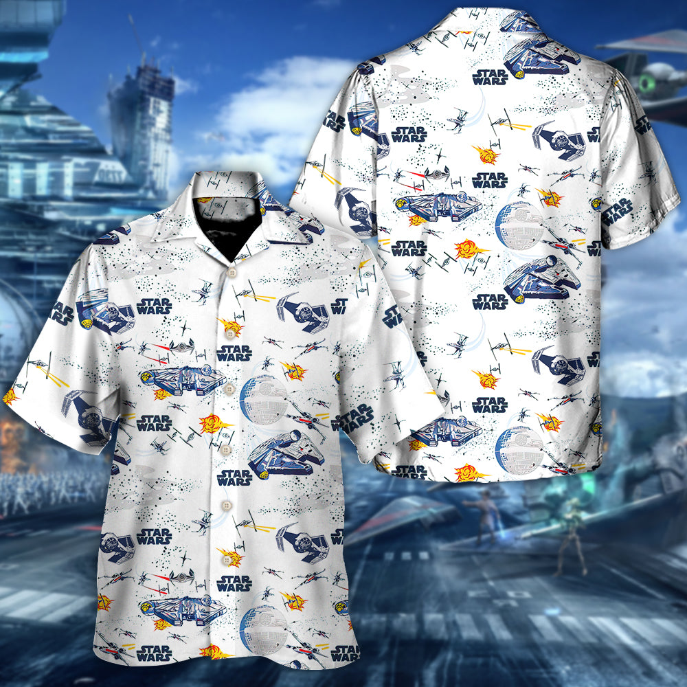 Starwars Space Ship - Hawaiian Shirt
