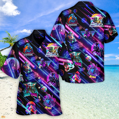 Star Wars Neon All Star Style - Hawaiian Shirt