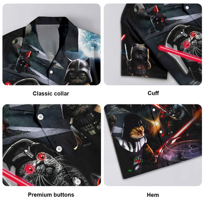 Star Wars Cat Darth Vader - Hawaiian Shirt