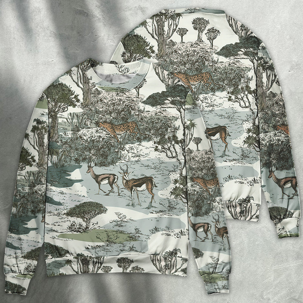 Hunting Cool Wild Life Wild Style - Sweater - Ugly Christmas Sweaters - Owls Matrix LTD
