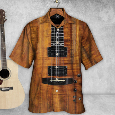 Guitar Acoustic Electric Guitar - Hawaiian Shirt - Owls Matrix LTD