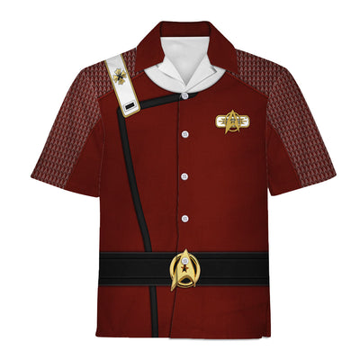 Star Trek The Star Trek Admiral Pike Costume Cool - Hawaiian Shirt