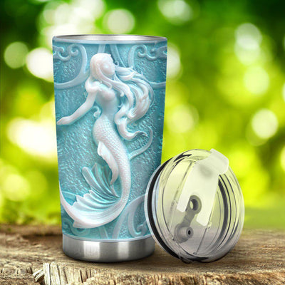 Mermaid Love Ocean - Tumbler - Owls Matrix LTD