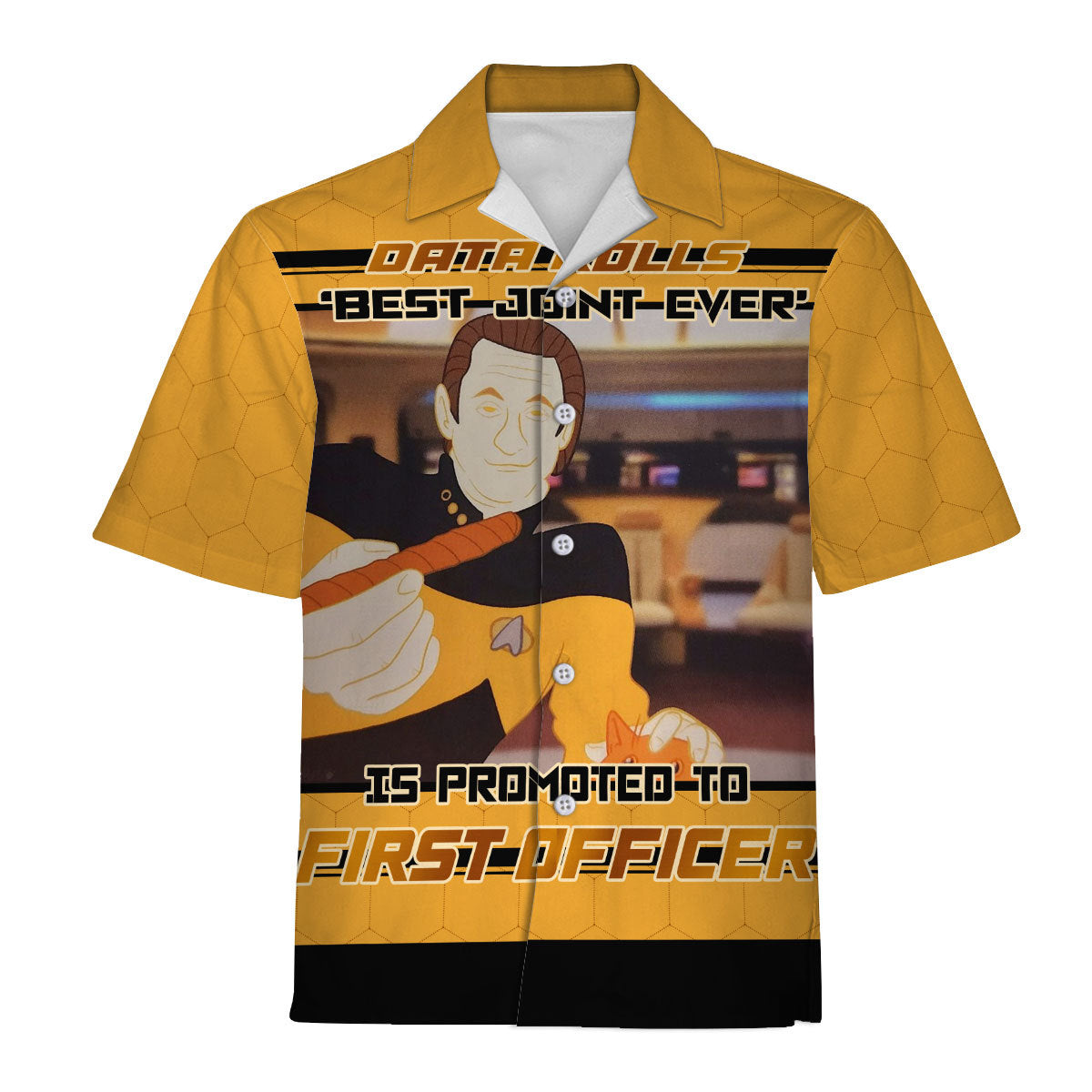 Star Trek Talented Data Cool - Hawaiian Shirt