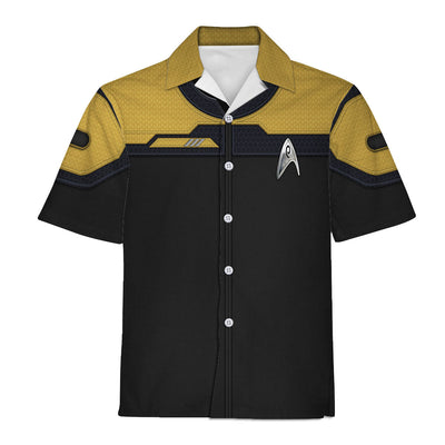 Star Trek Standard Duty Uniform Operations Division Cool - Hawaiian Shirt