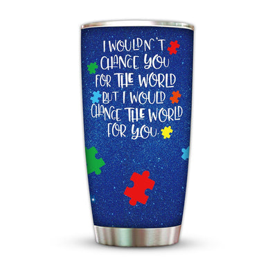 20OZ Autism Love Autism - Tumbler - Owls Matrix LTD