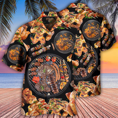 BBQ Delicious Meal For Life - Hawaiian Shirt - Owls Matrix LTD