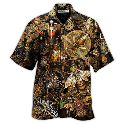 Hawaiian Shirt / Adults / S Bug Machine Classic Style - Hawaiian Shirt - Owls Matrix LTD