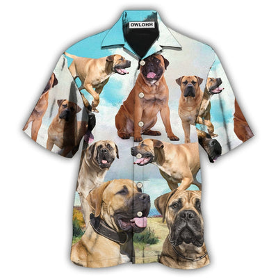 Hawaiian Shirt / Adults / S Bullmastiff Dog Beautiful Style - Hawaiian Shirt - Owls Matrix LTD