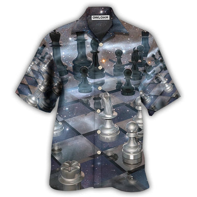 Hawaiian Shirt / Adults / S Chess Just Play Chess Mysterious - Hawaiian Shirt - Owls Matrix LTD