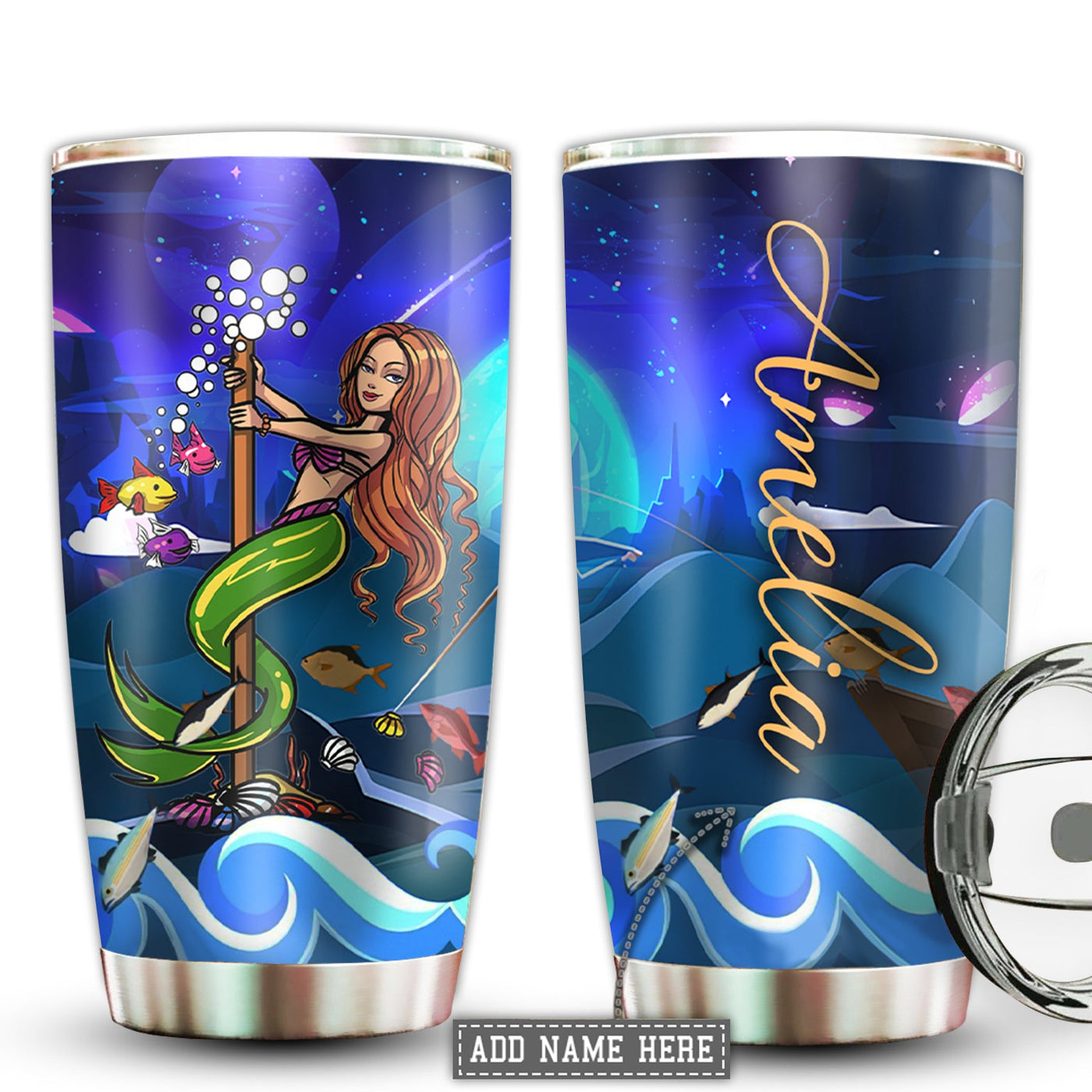 20OZ Pole Dance In My Heart Personalized - Tumbler - Owls Matrix LTD