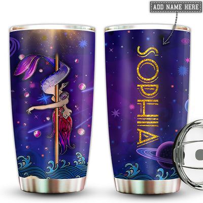 20OZ Pole Dance In My Heart Personalized - Tumbler - Owls Matrix LTD