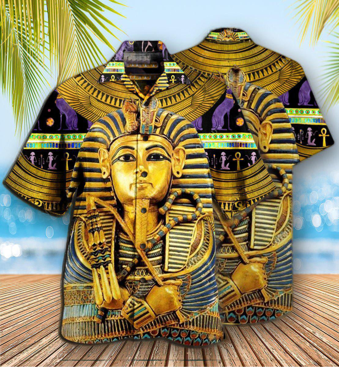 Egypt Egyptian God - Hawaiian Shirt - Owls Matrix LTD