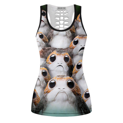 Star Wars The Last Jedi Many Porgs - Tank Top Hollow