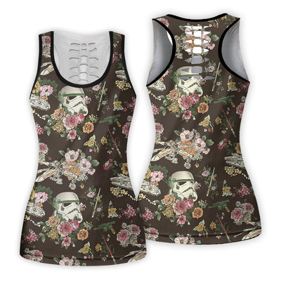 SW Stormtrooper Flower Vintage - Tank Top Hollow