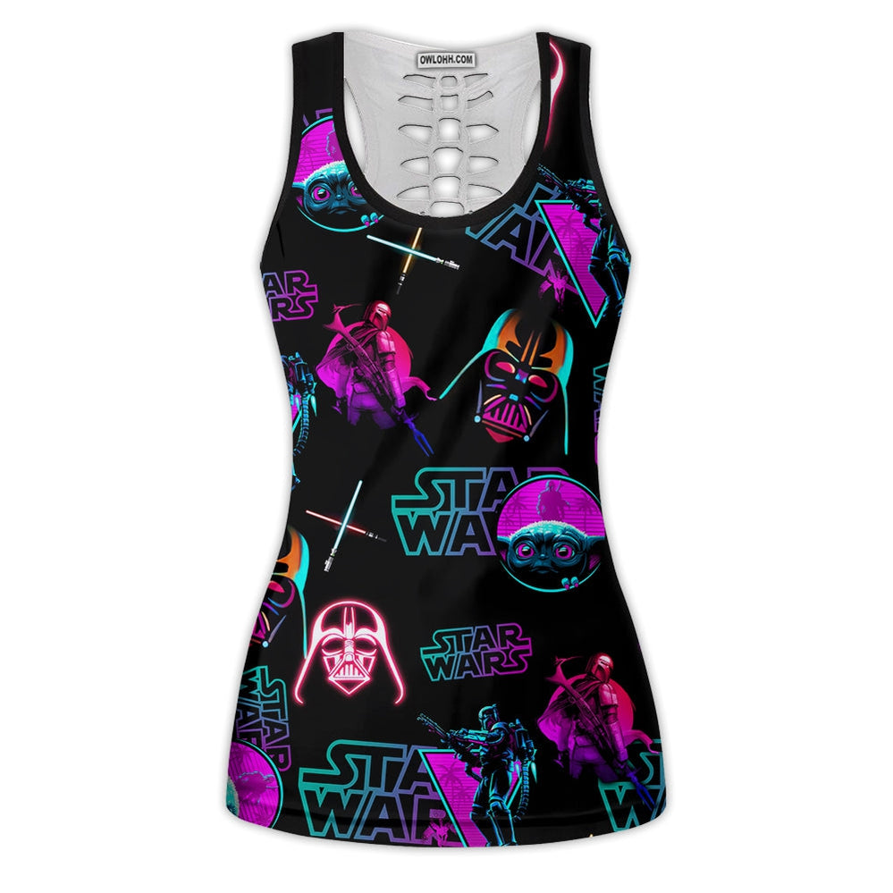 Neon Star Wars - Tank Top Hollow