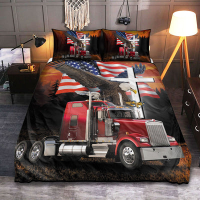 Truck Jesus American Eagle Swab Rig - Bedding Cover - Owls Matrix LTD