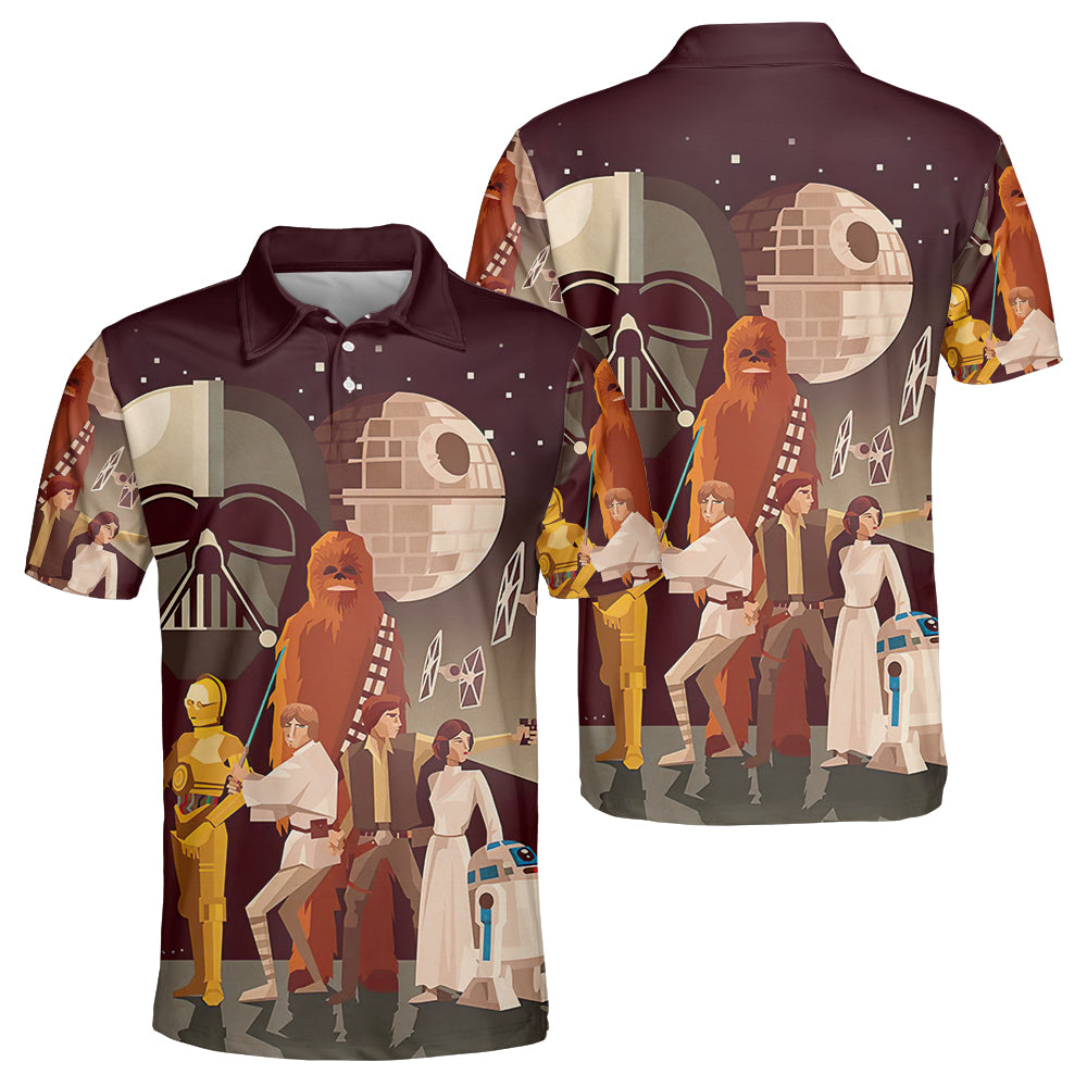 Summer Star Wars Rebel - Polo Shirt