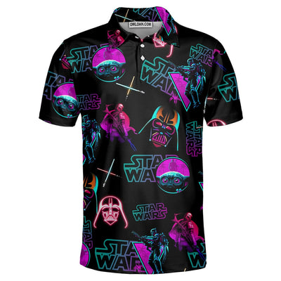 Neon Star Wars - Polo Shirt