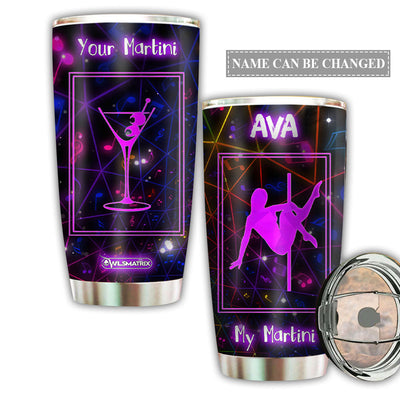 20OZ Pole Dance In My Heart Purple Personalized - Tumbler - Owls Matrix LTD